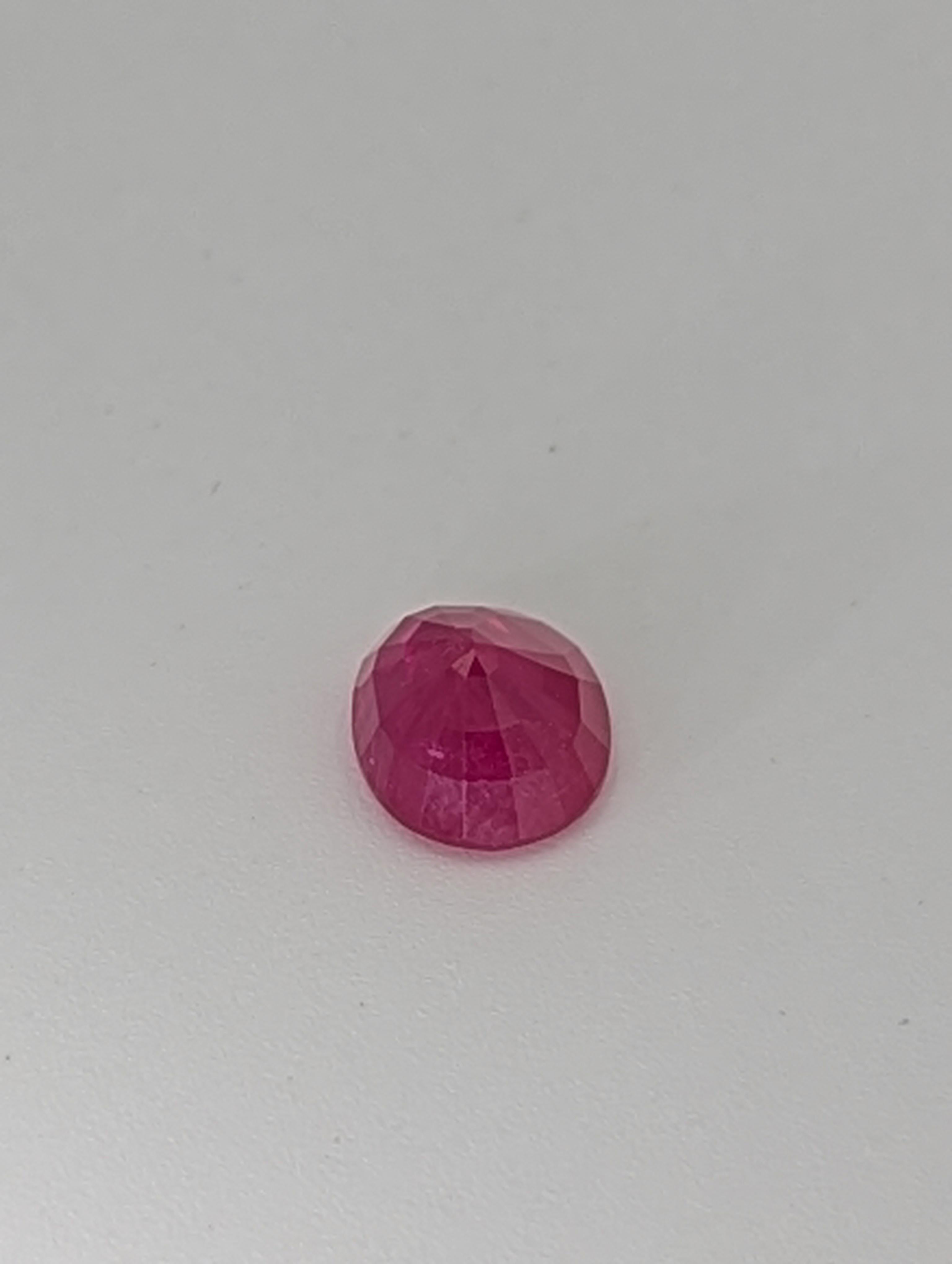 Raro Birmania 2.54CT Rubí Natural No Calentado Birmano en Nuevo estado para la venta en Miami, FL