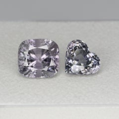 Raro set di zirconi birmani, 5,5 carati