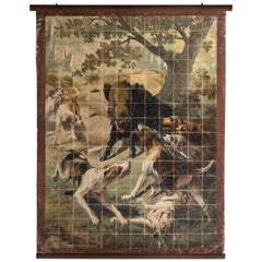 Rare Butcher's Blind, circa 1920