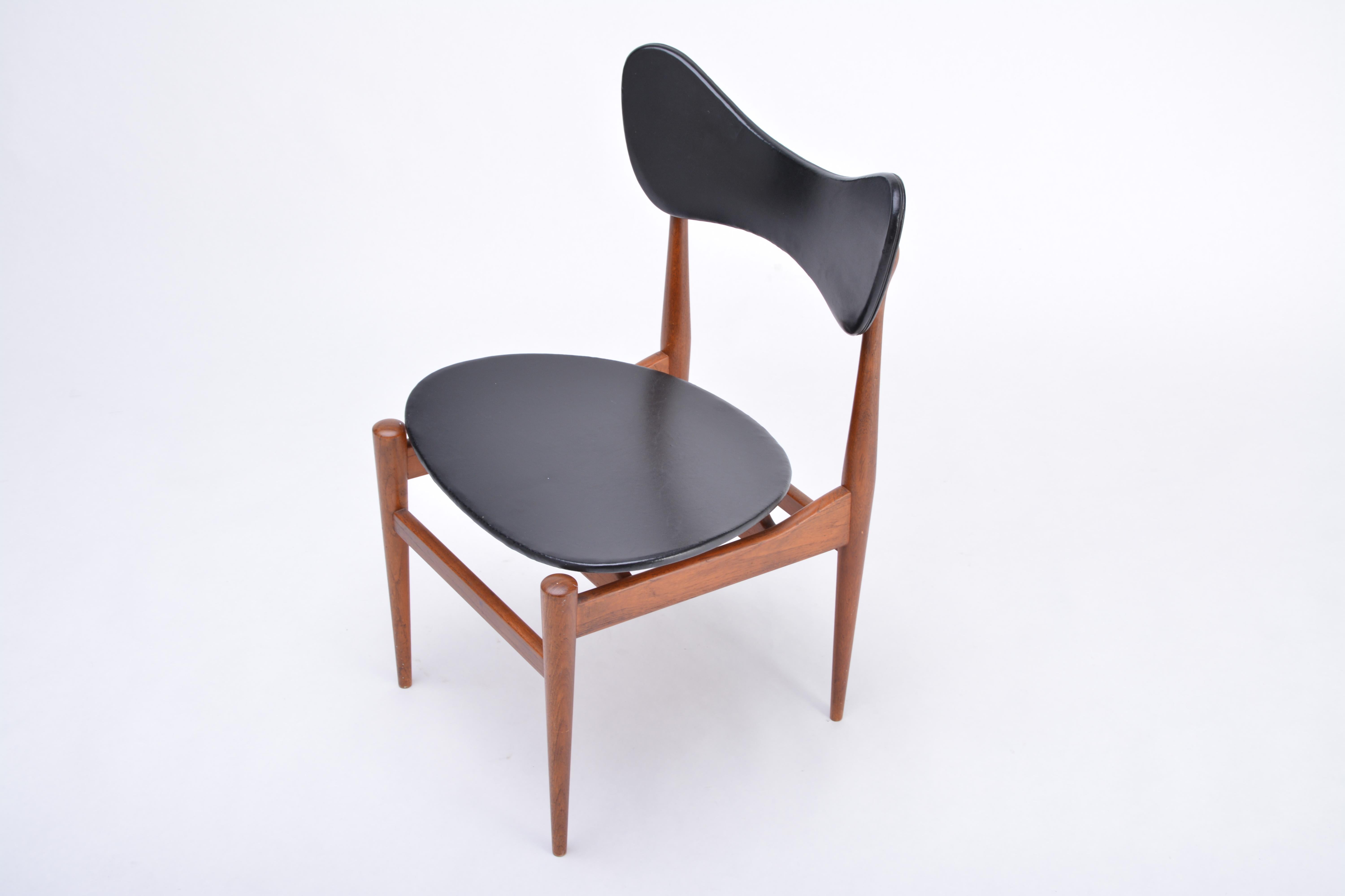 Faux Leather Rare Mid-Century Modern Butterfly chair by Inge & Luciano Rubino, 1963 For Sale