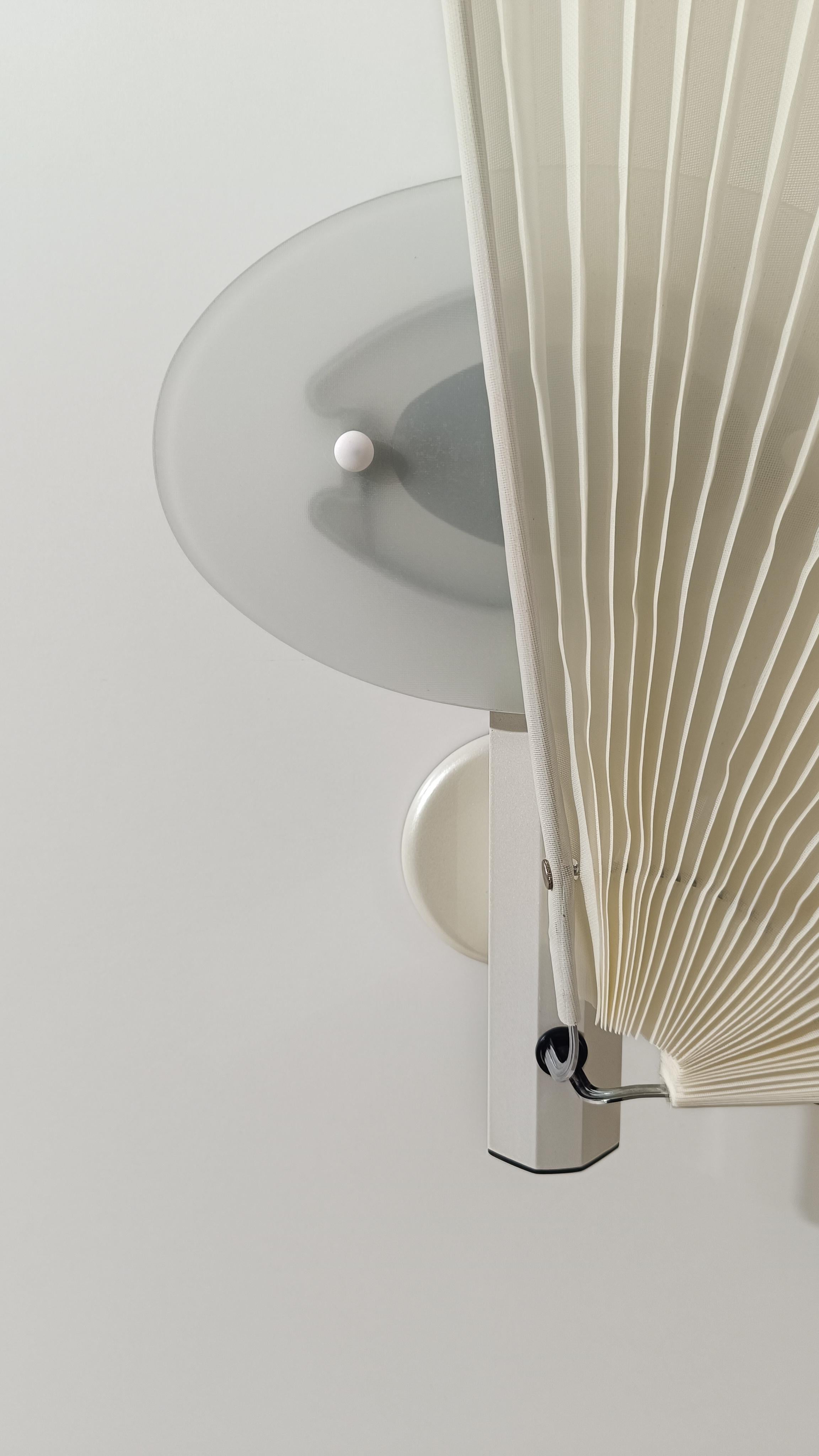 Raro aplique / lámpara de pared Mariposa de Afra & Tobia Scarpa para Flos,  Italia años 80 en venta 3