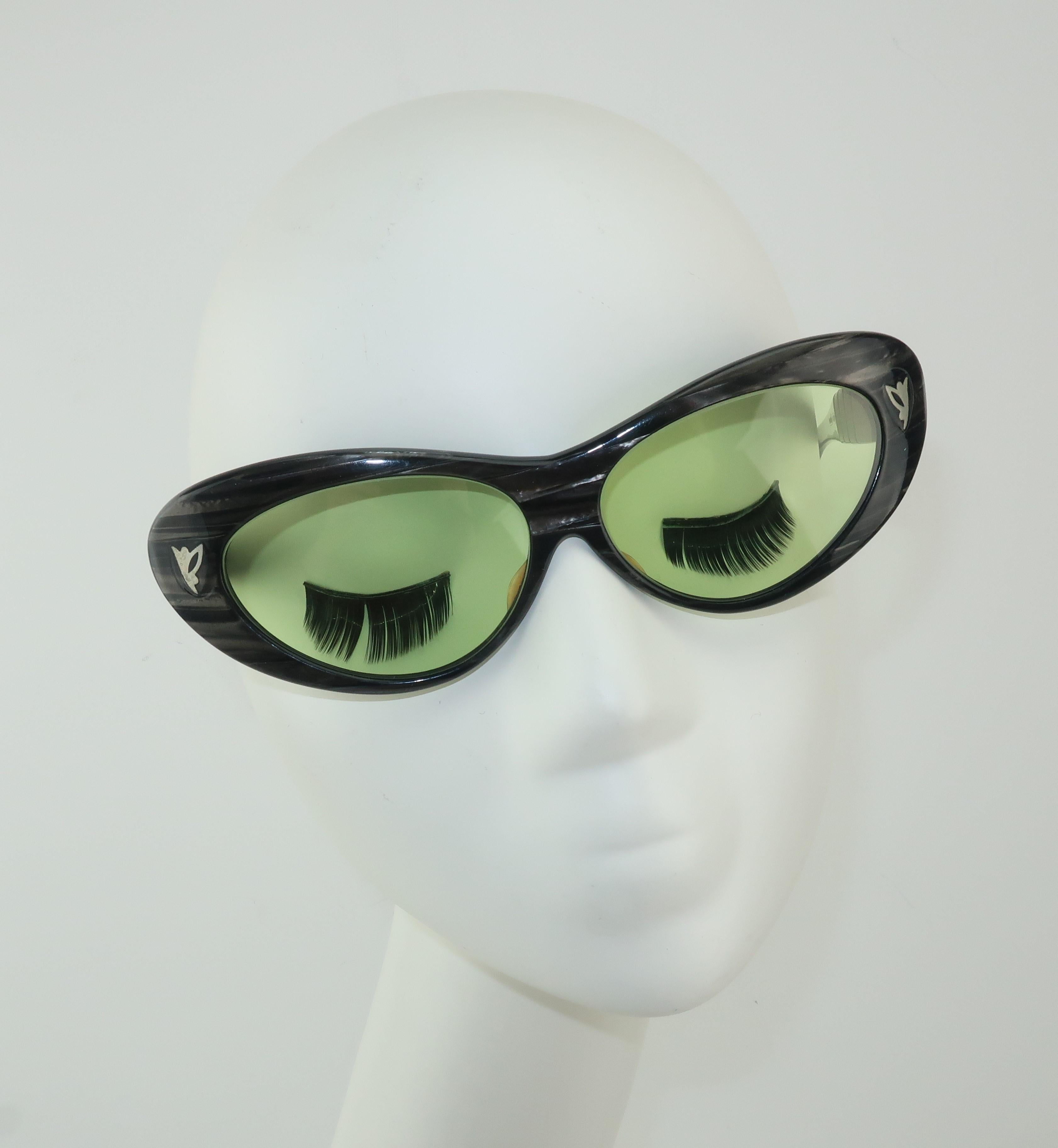 1960 cat eye glasses