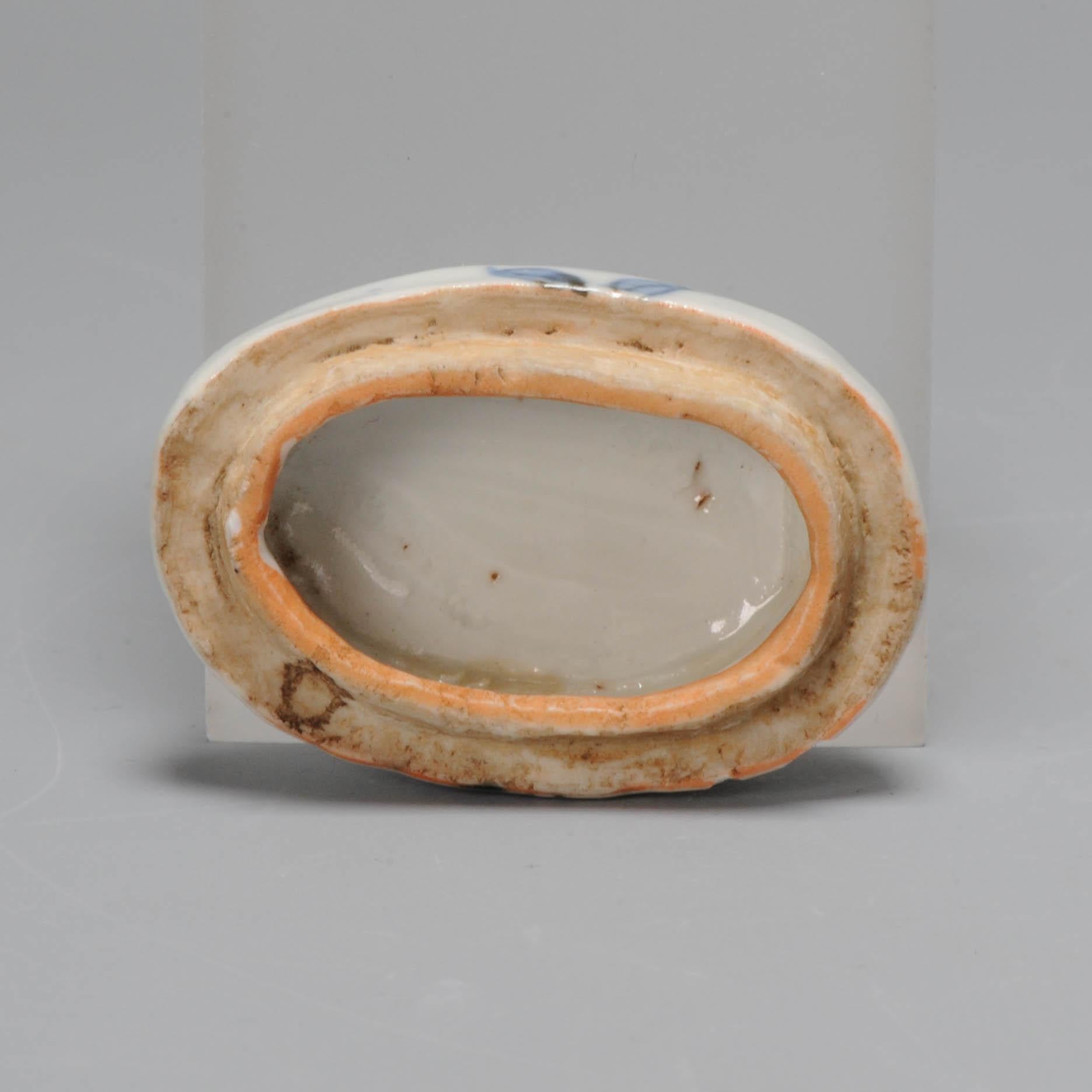 Rare boîte à encens Kosometsuke en porcelaine chinoise de la période Ming, datant d'environ 1600 en vente 7