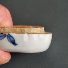 Rare Ca 1600 Chinese Porcelain Ming Period Kosometsuke Incense Box Fruit