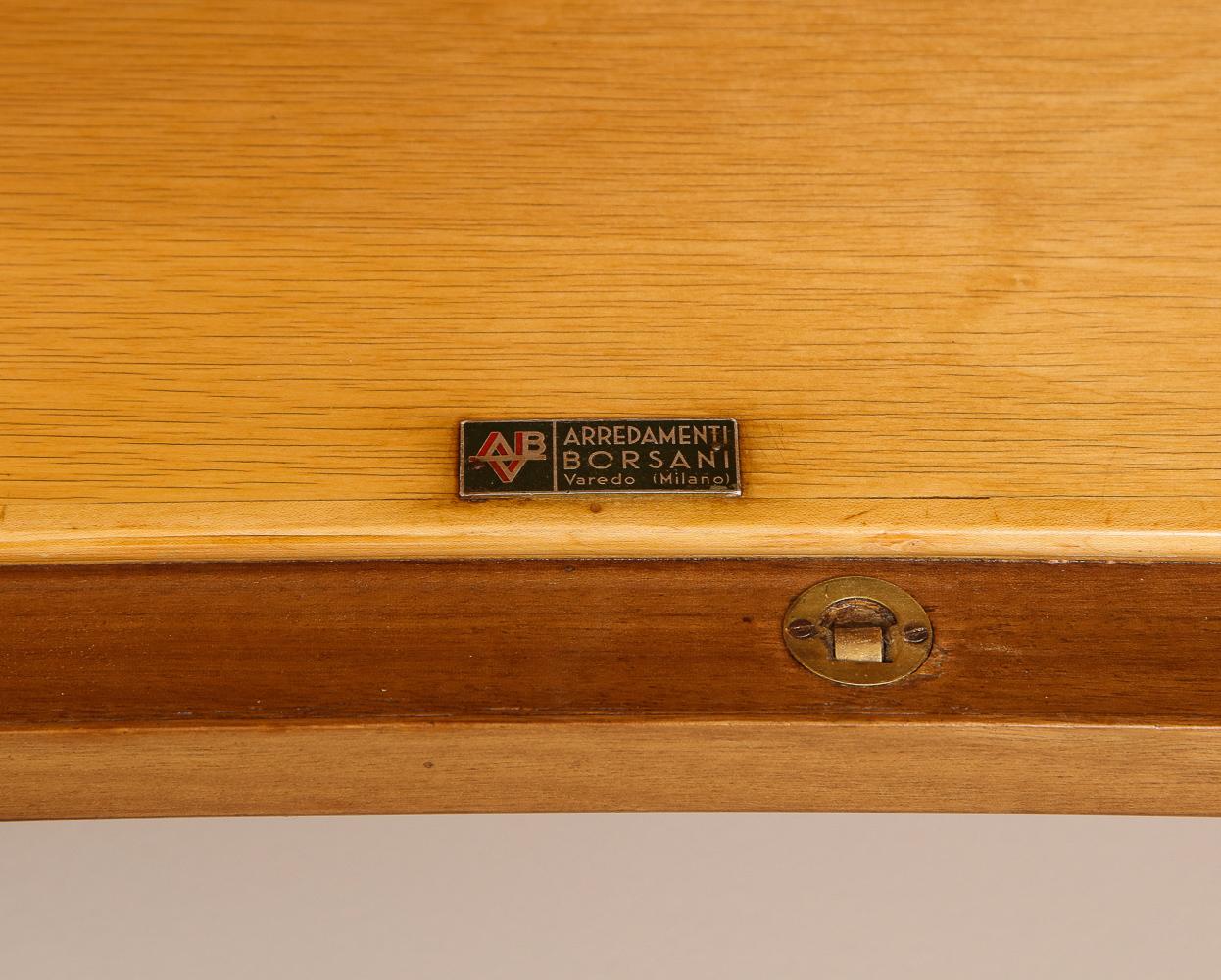 Hand-Crafted Rare Cabinet by Osvaldo Borsani & Lucio Fontana for Abv
