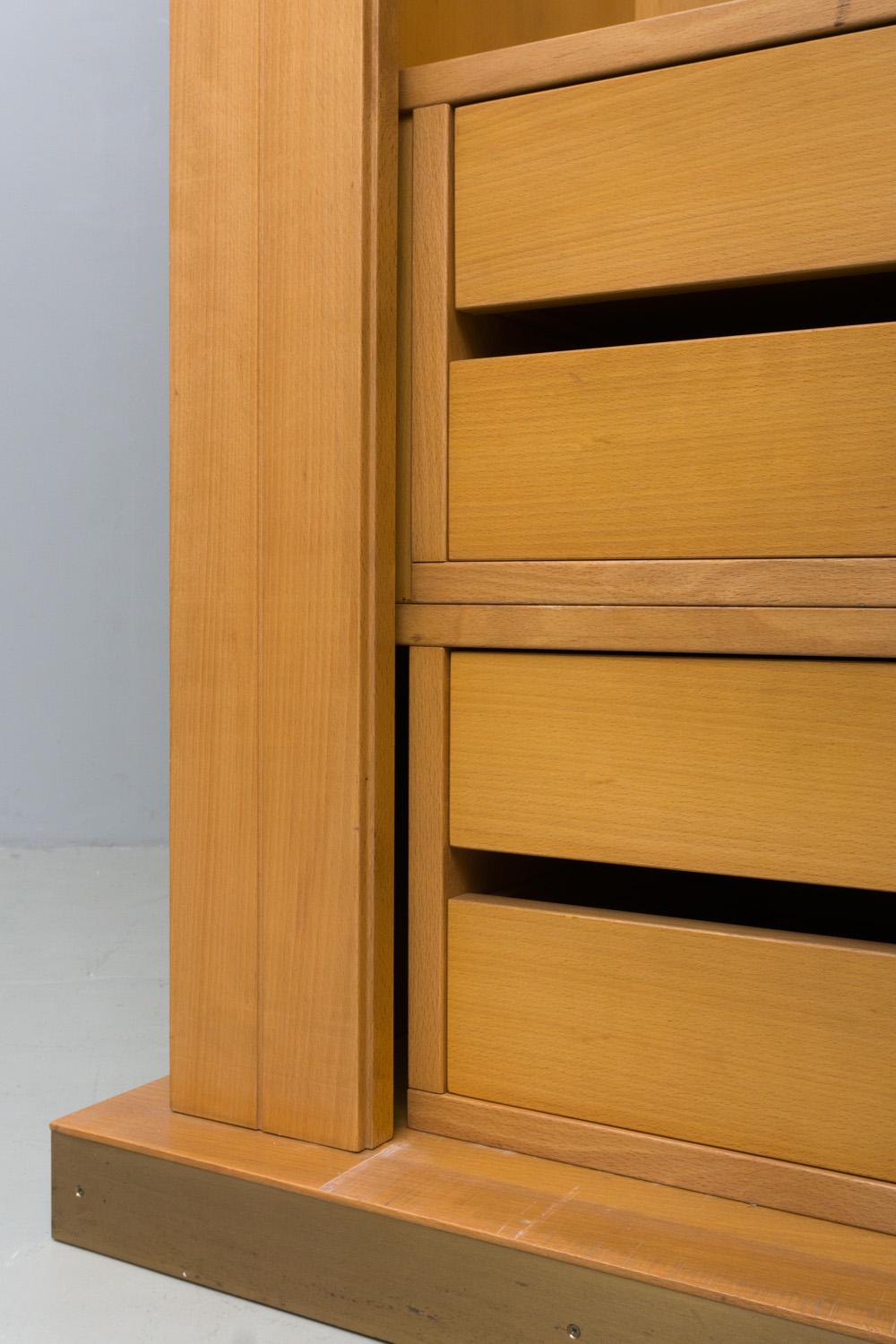 Raro mobile 'Isola d'Elba' di Aldo Rossi, Bruno Longoni Cantú, Solid Wood, 1980 in vendita 3