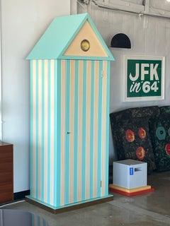 Rare Cabinet 'Isola d'Elba' by Aldo Rossi, Bruno Longoni Cantú, Solid Wood, 1980