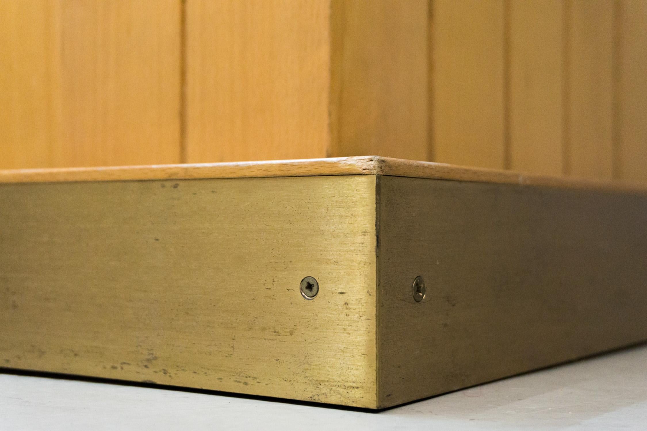 Ottone Raro mobile 'Isola d'Elba' di Aldo Rossi, Bruno Longoni Cantú, Solid Wood, 1980 in vendita