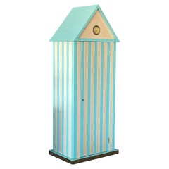 Rare Cabinet 'Isola d'Elba' by Aldo Rossi, Bruno Longoni Cantú, Solid Wood, 1980