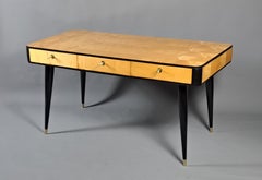 Raro Conjunto de Armario - Librería, Escritorio, Sillones - Diseño años 50