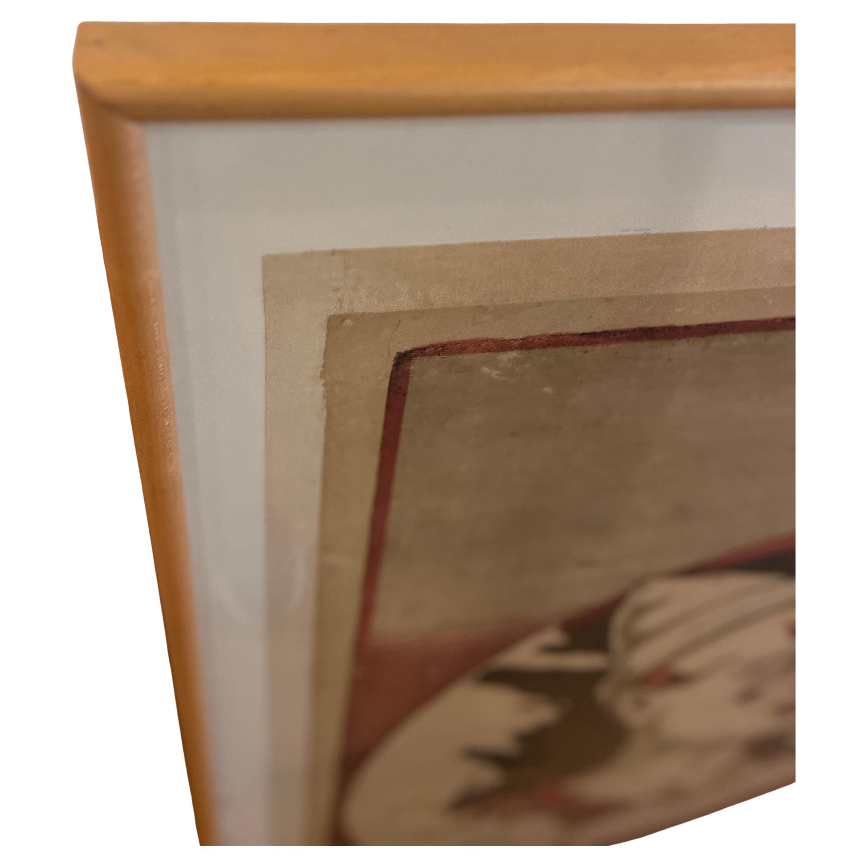

Stampato nel terzo quarto del XIX secolo, questo poster di pregio è stato stampato da Calhoun Print Hartford. La Calhoun Company era nota per i suoi grandi manifesti colorati, gli striscioni stradali, le locandine degli spettacoli e altre
