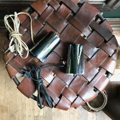 Rare California Design Line Bill Curry Pick-Up Lite Table Lamps Chrome Design