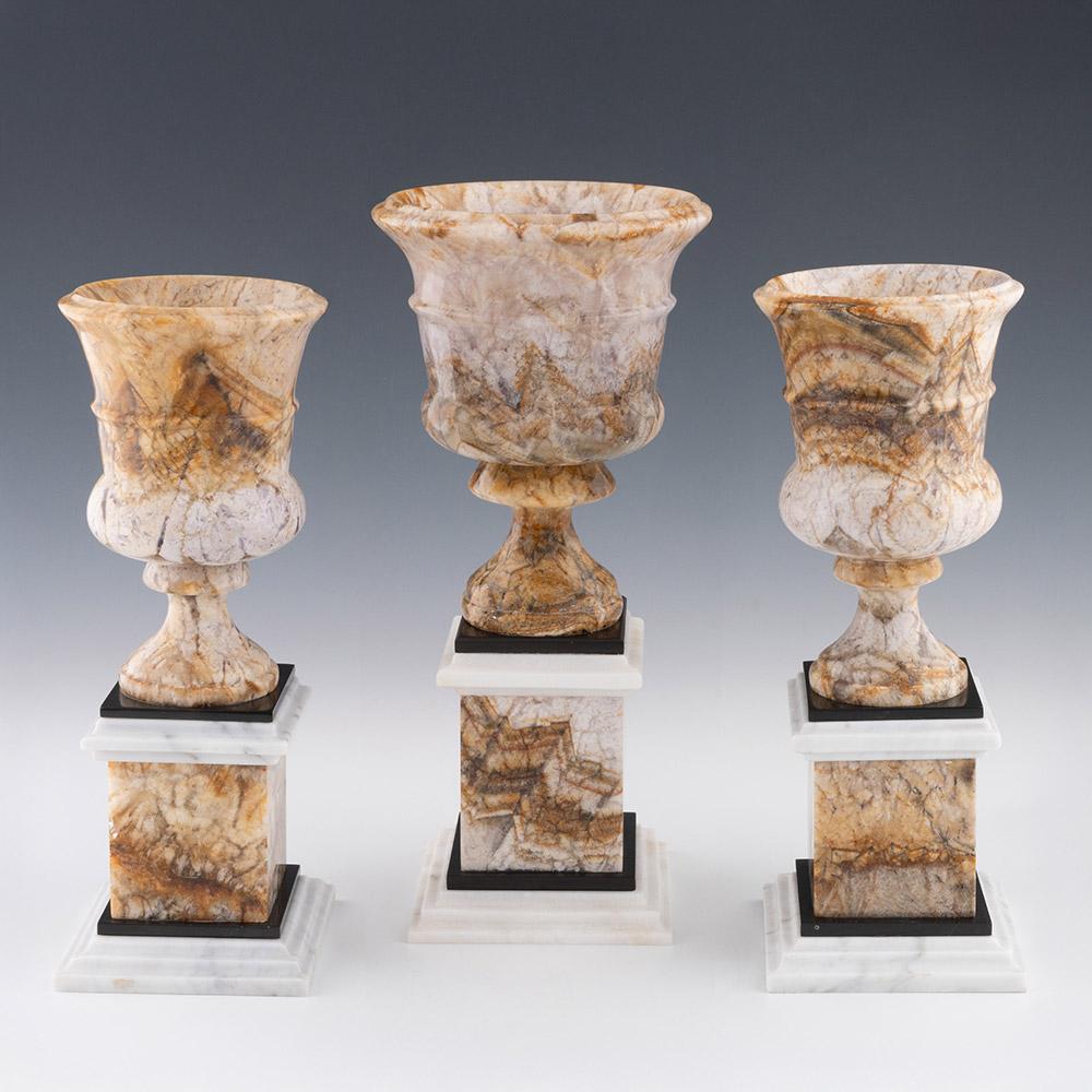 Raro vaso Campana Derbyshire Fluorspar - Moderno in vendita 2