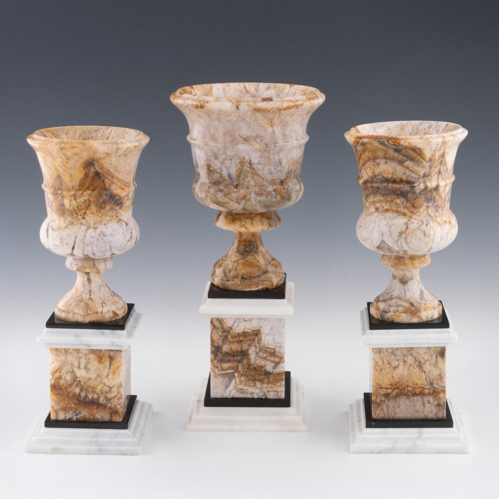 Raro vaso Campana Derbyshire Fluorspar - Moderno in vendita 2