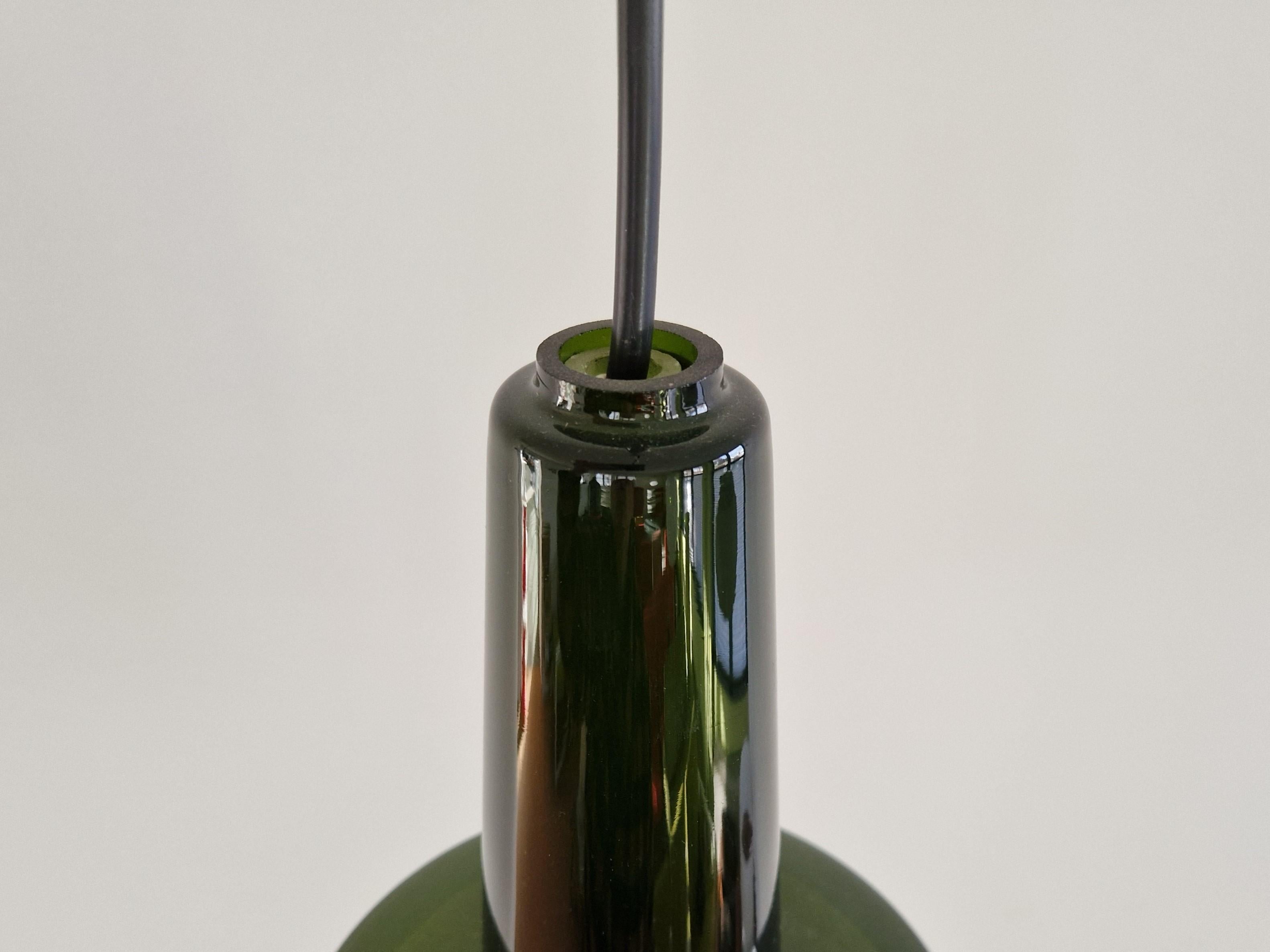 Glass Rare 'Capri' pendant lamp for Fog & Mørup, Denmark 1960's For Sale