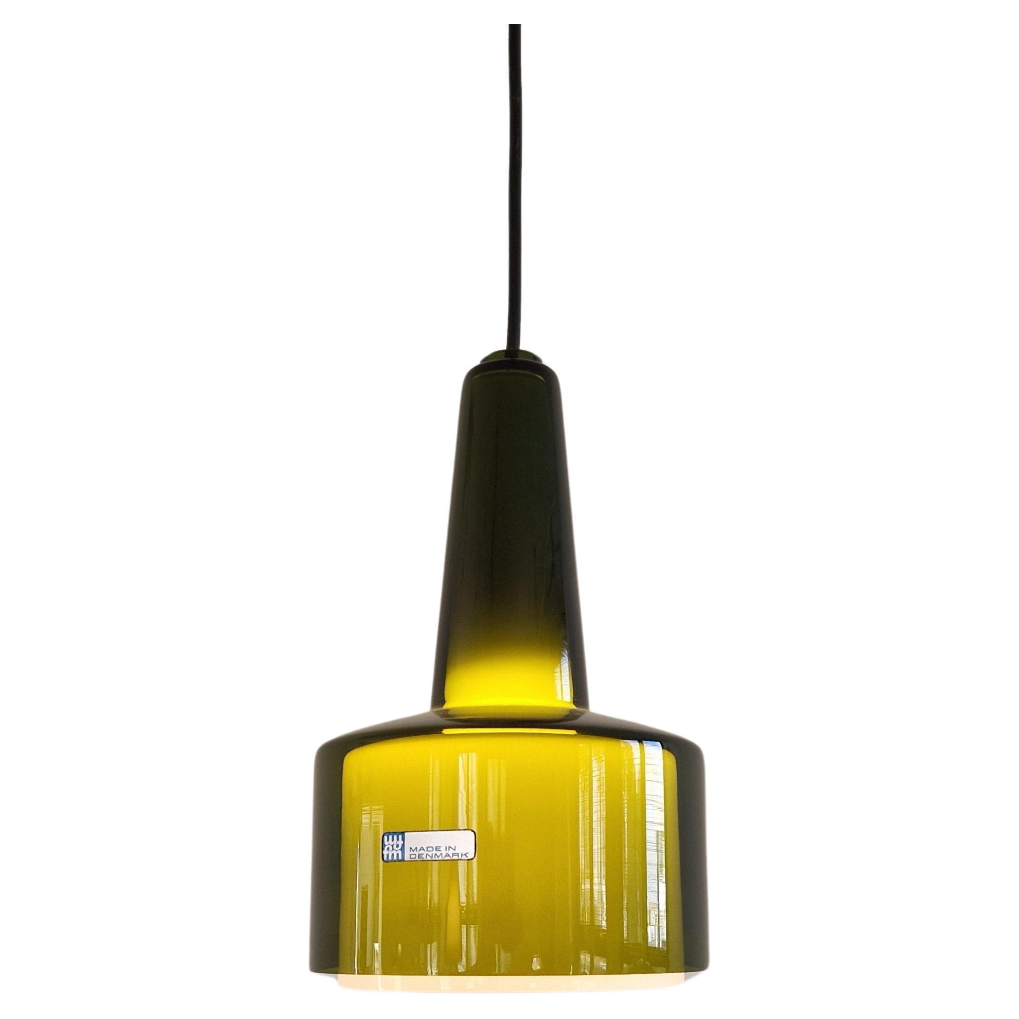 Rare 'Capri' pendant lamp for Fog & Mørup, Denmark 1960's