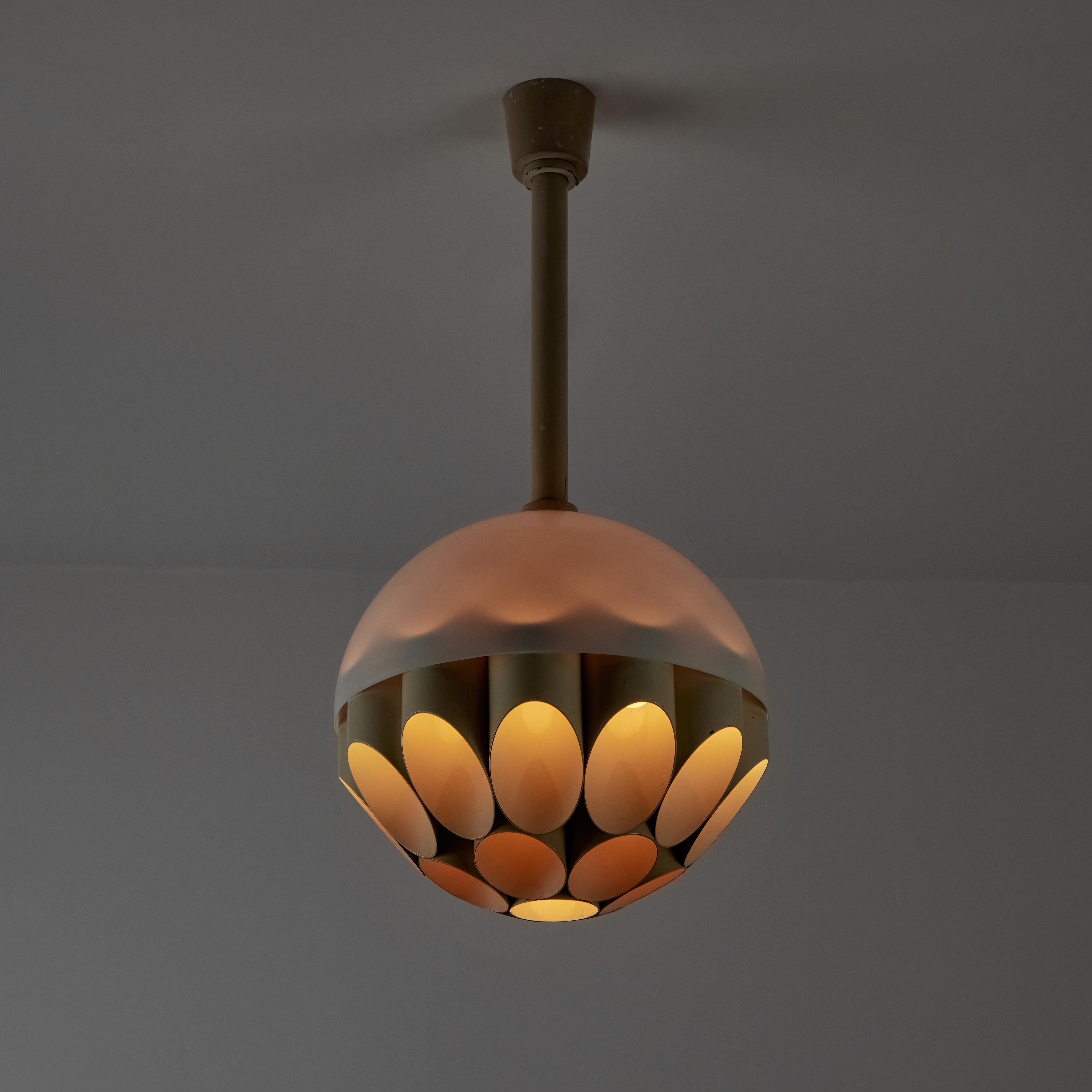 Rare 'Carciofo' Ceiling Light by Gianni Celada for Fontana Arte In Good Condition In Los Angeles, CA