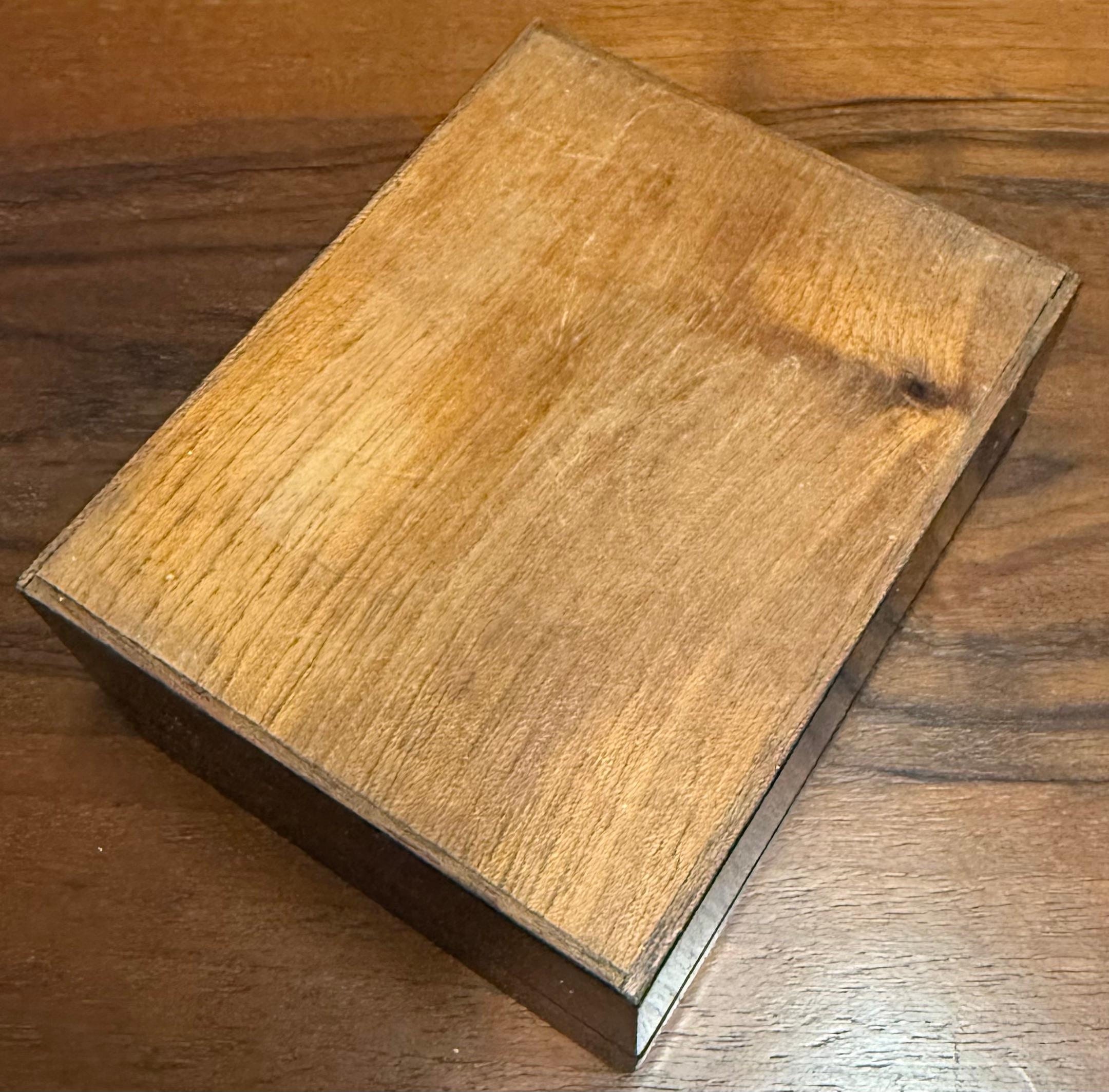 Mid-20th Century rare carl auböck box For Sale