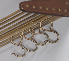 rare carl auböck coat hanger or double book shelf