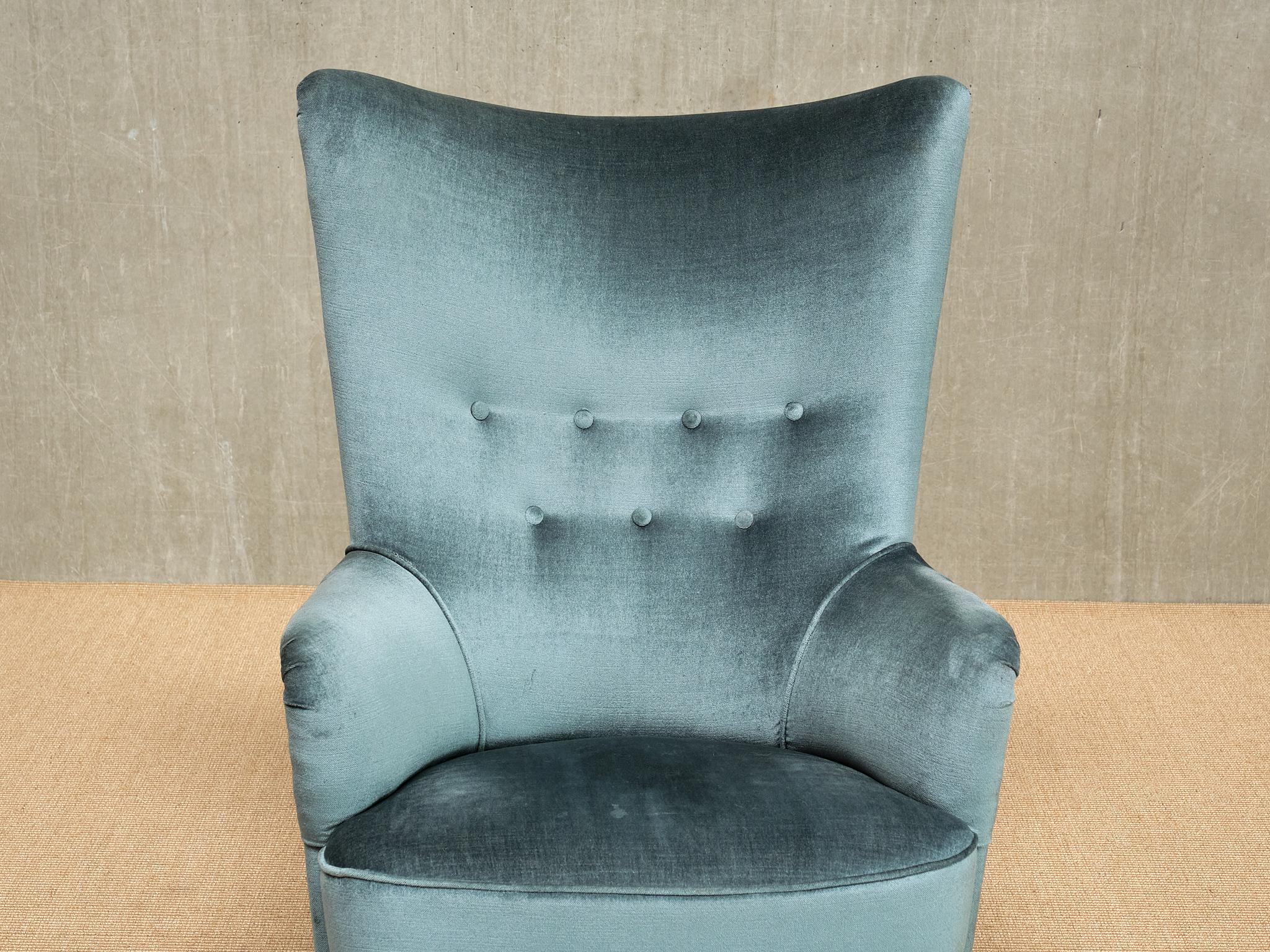 Rare Carl Gustaf Hiort af Ornäs Armchair, Hiort Tuote Puunveisto, Finland, 1940s For Sale 7
