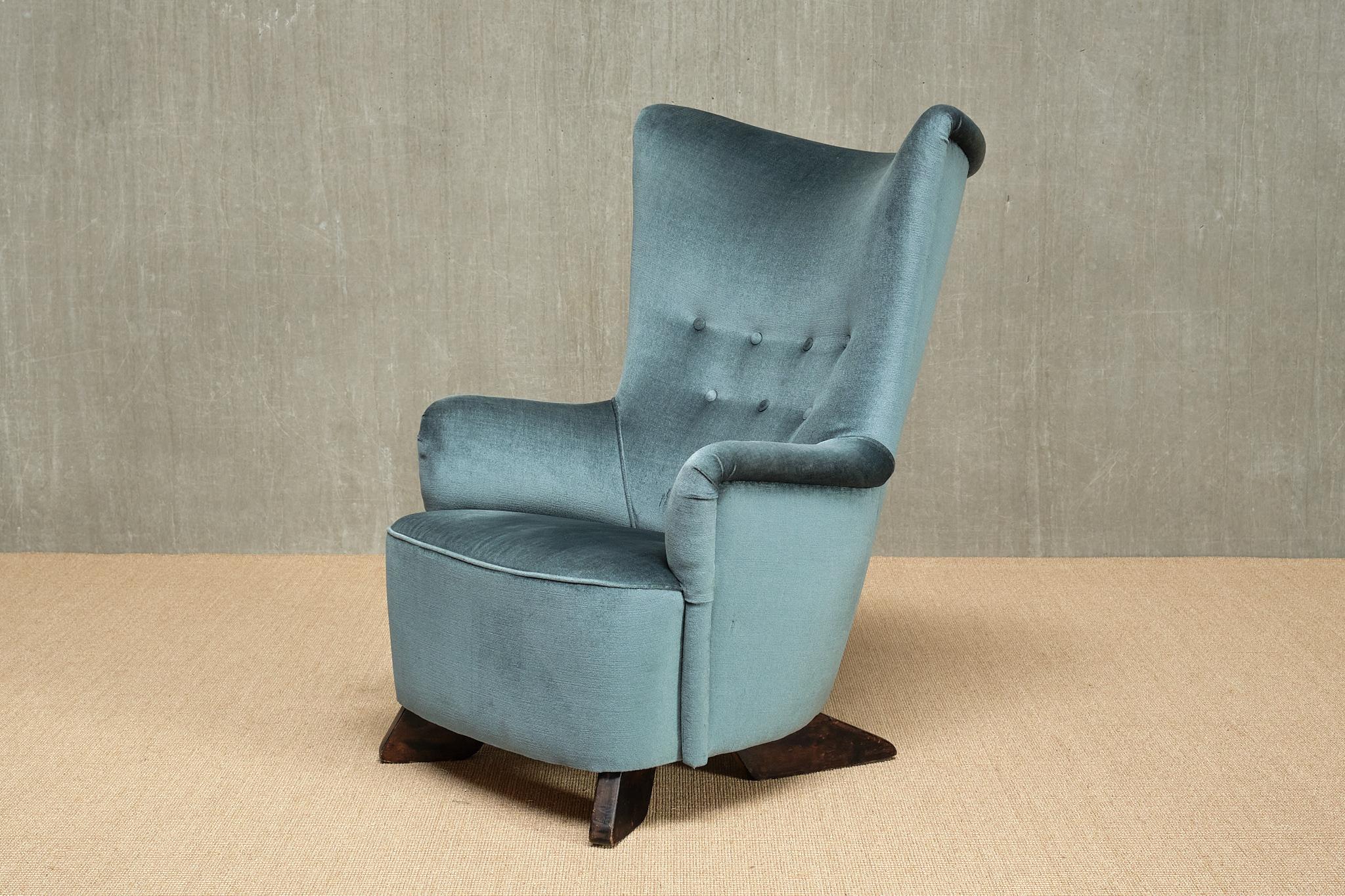 Rare Carl Gustaf Hiort af Ornäs Armchair, Hiort Tuote Puunveisto, Finland, 1940s For Sale 8