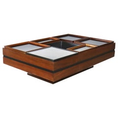 Rare Carlo Hauner coffee table for Forma, Italy 1961