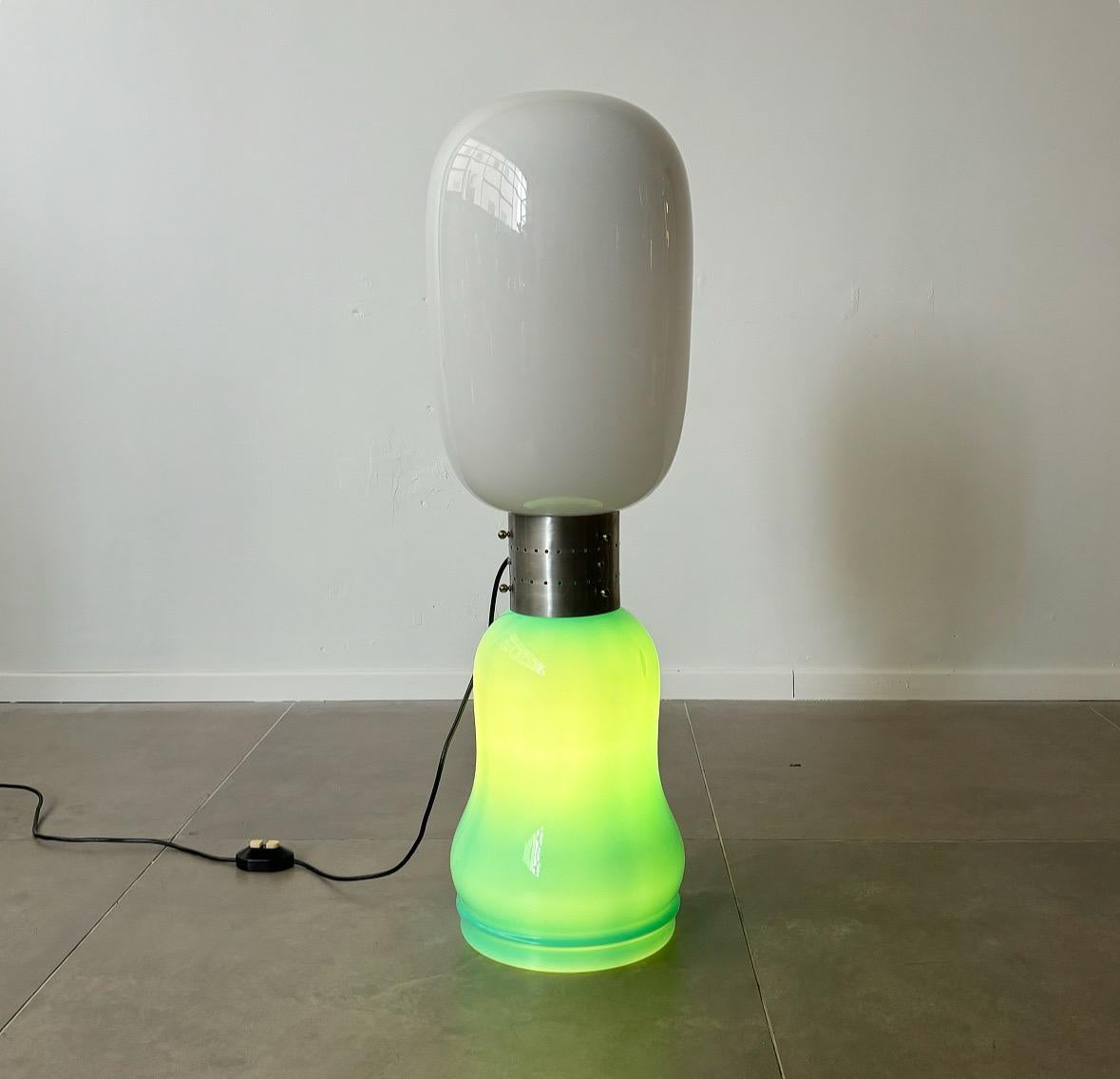 Vetro Rara lampada da terra 