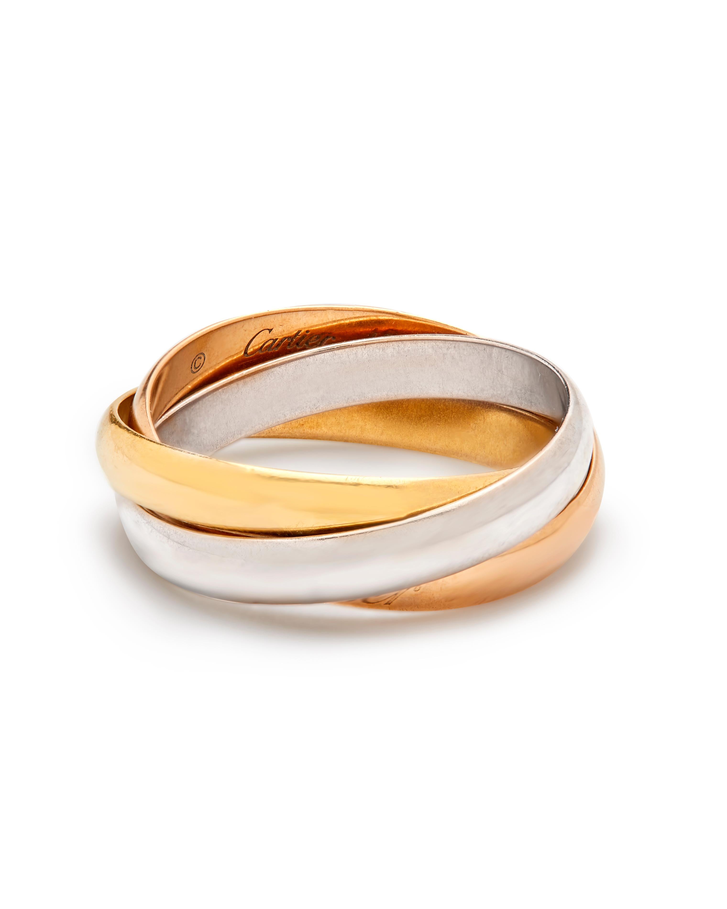 Raro anello Cartier Trinity 

Un anello 