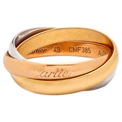 Rare Cartier 1990s Trinity ring