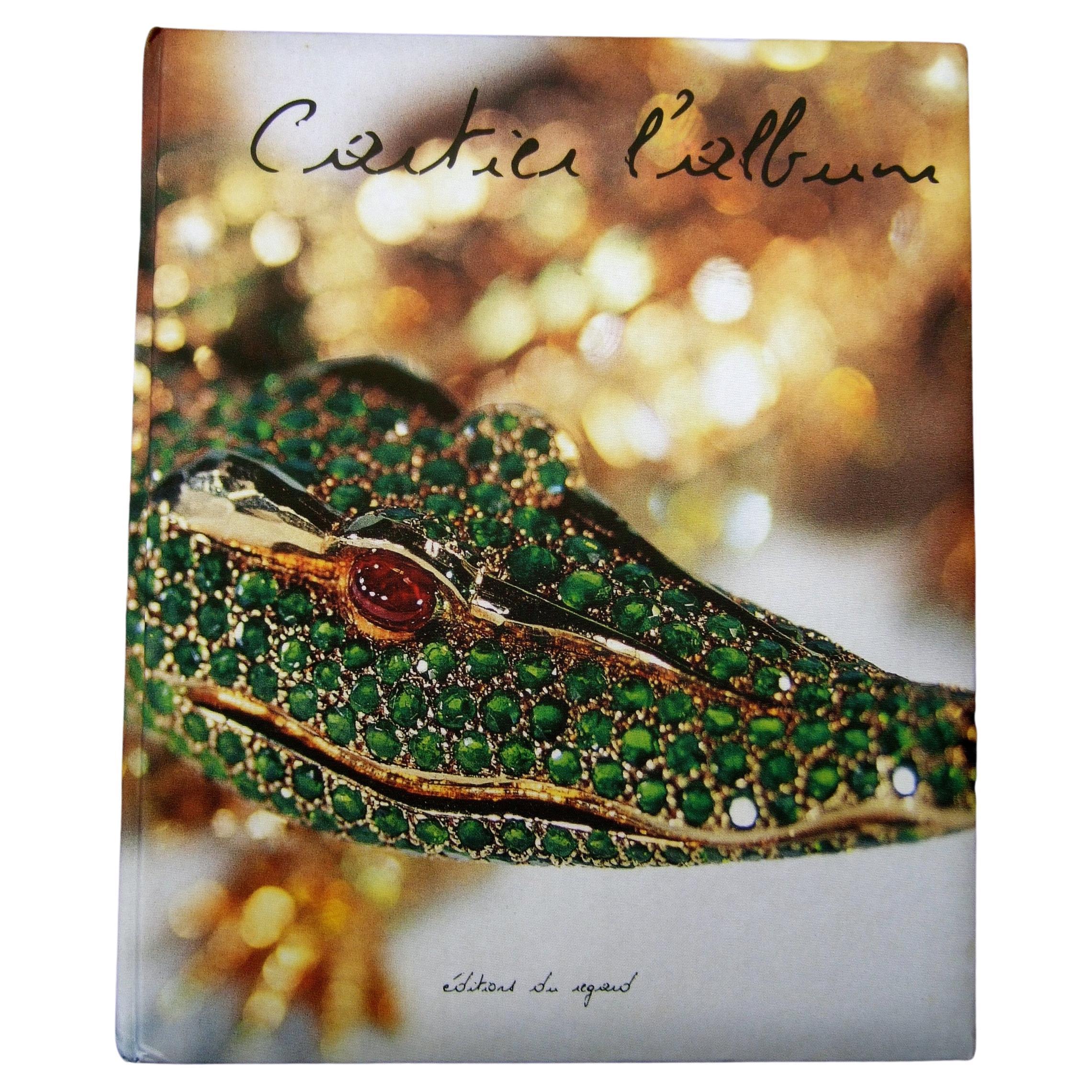 Rare Cartier L' Album Satin Hardcover Jewelry - Photography Book c 2003 For Sale