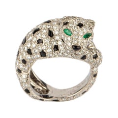 Rare Cartier Panther Ring