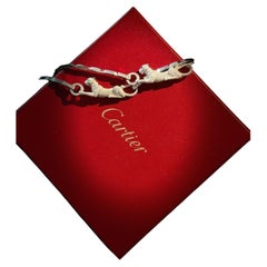 Rare Cartier Panthère de Cartier Full Body Diamond Necklace 18k White Gold