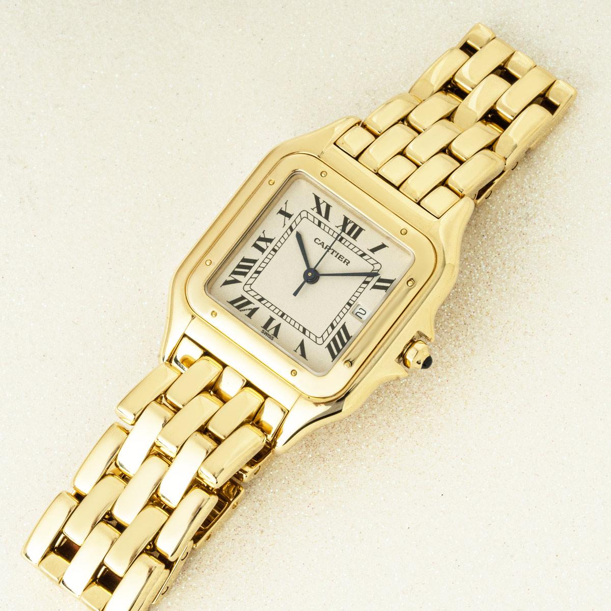 Rare Cartier Panthere Jumbo Yellow Gold 8839 For Sale 3