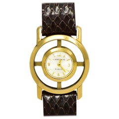Seltene Cartier Paris 1940er-1950er Helm-Armbanduhr, vollständig signiert und nummeriert