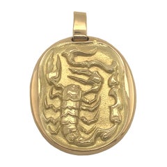 Vintage Rare Cartier Paris Scorpio Charm