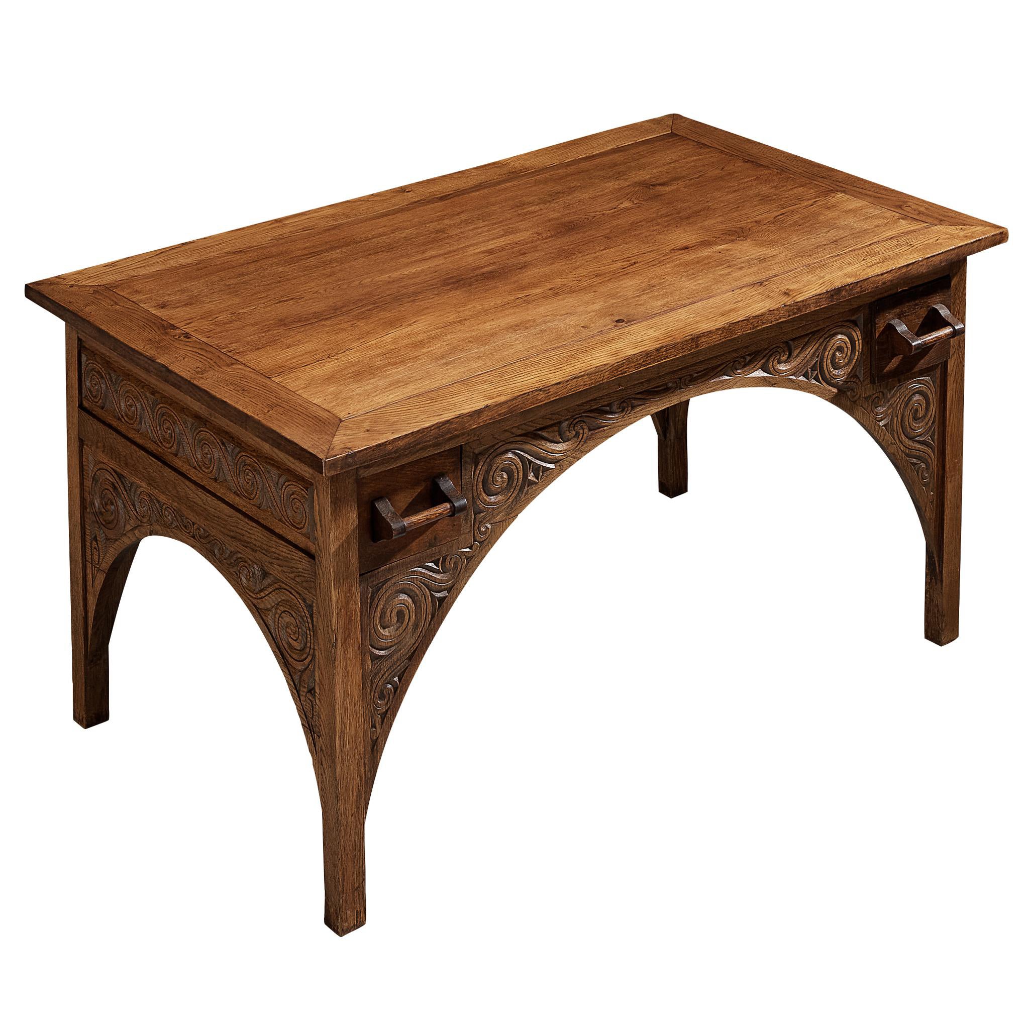 What is the difference between a table and a desk?
