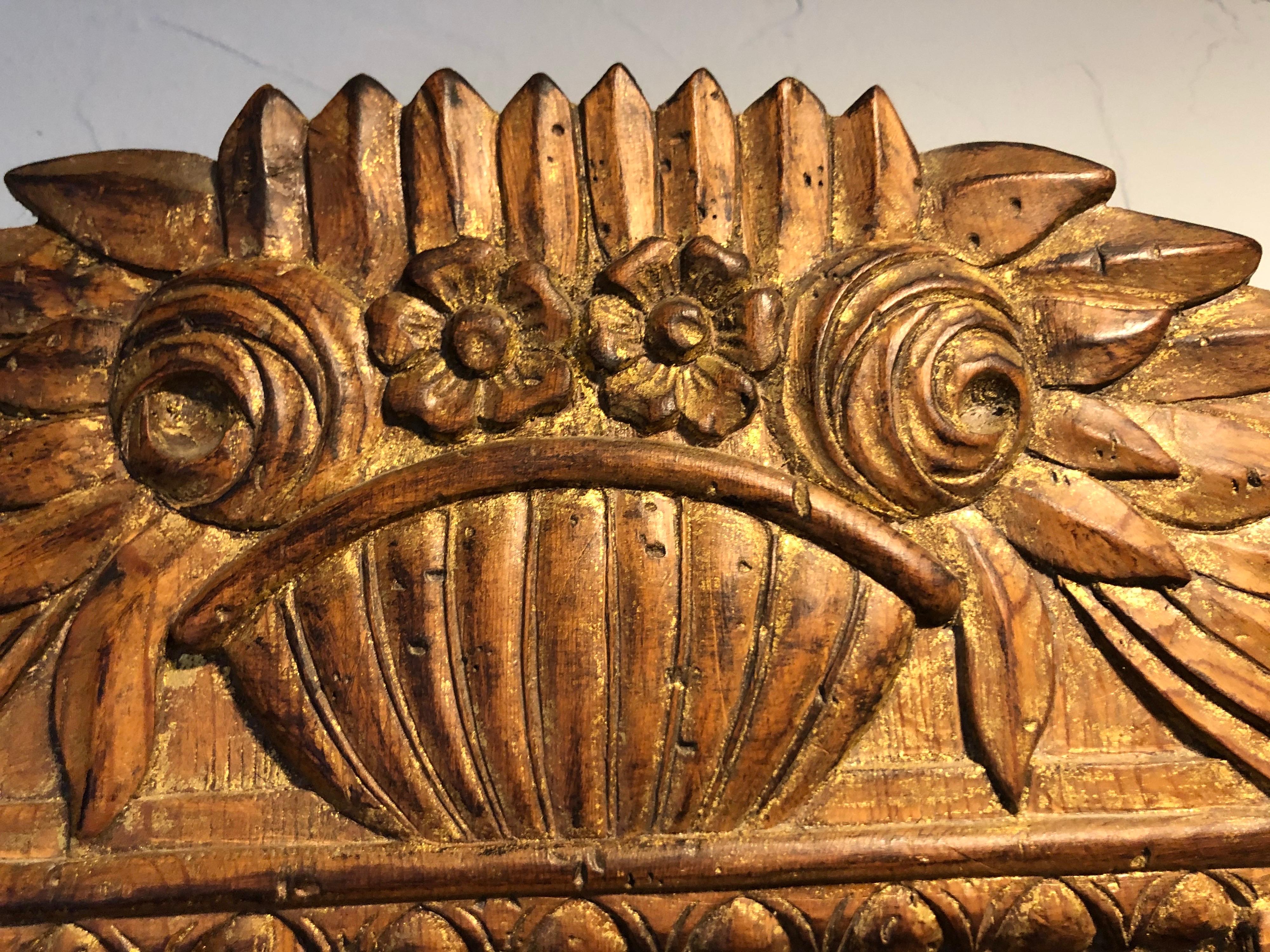 Rare Carved Wooden Chapman Longcase Clock In Good Condition In Redding, CT