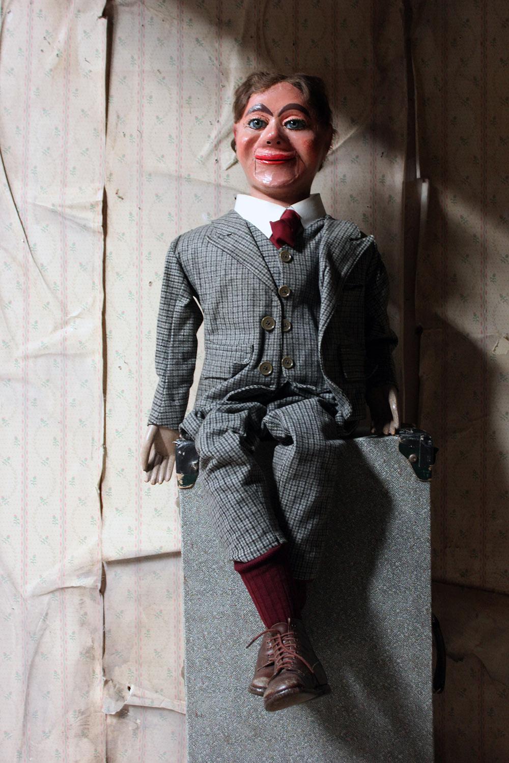 Rare Cased circa 1932 Ventriloquist’s Dummy by Arthur Quisto 7