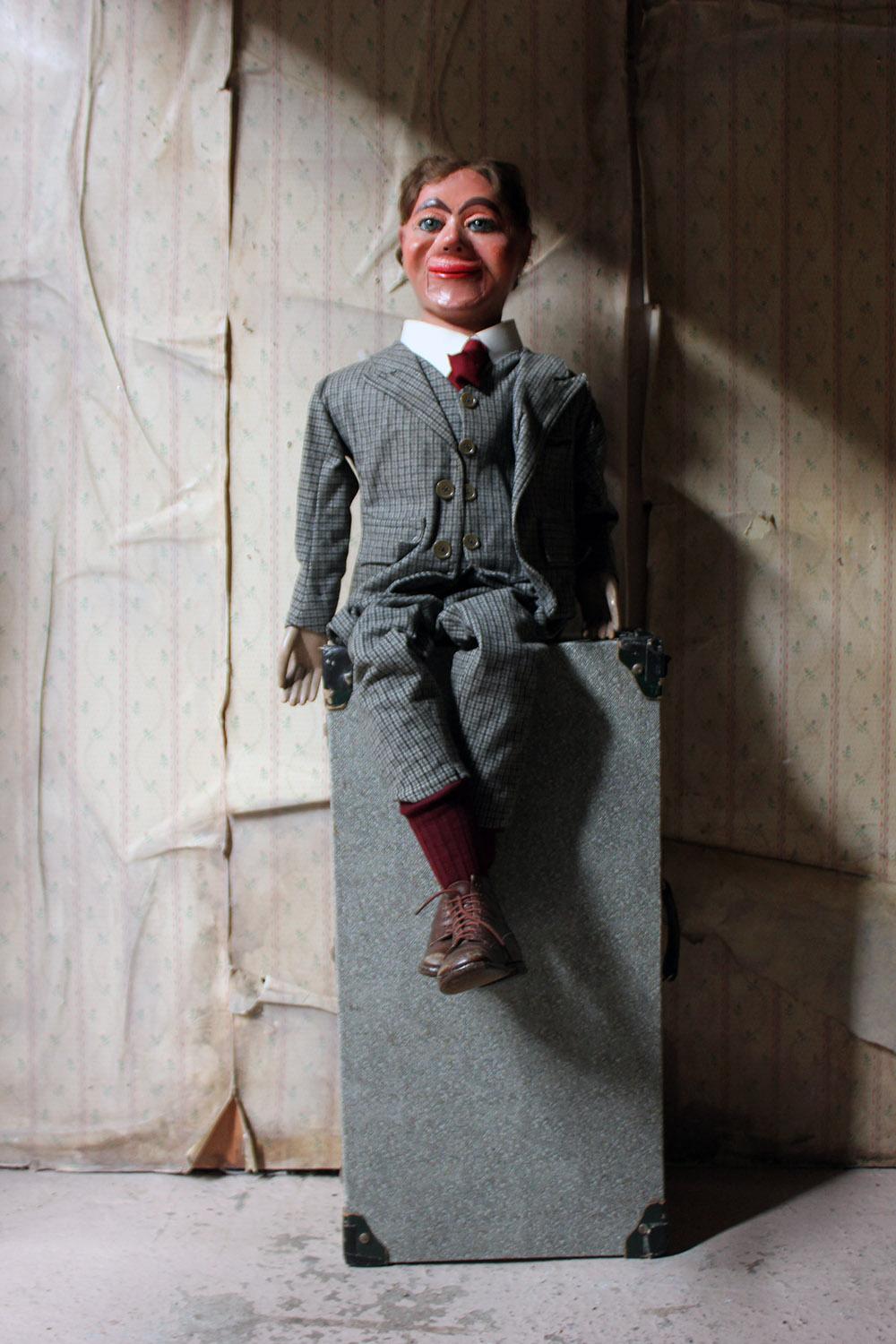 Rare Cased circa 1932 Ventriloquist’s Dummy by Arthur Quisto 8