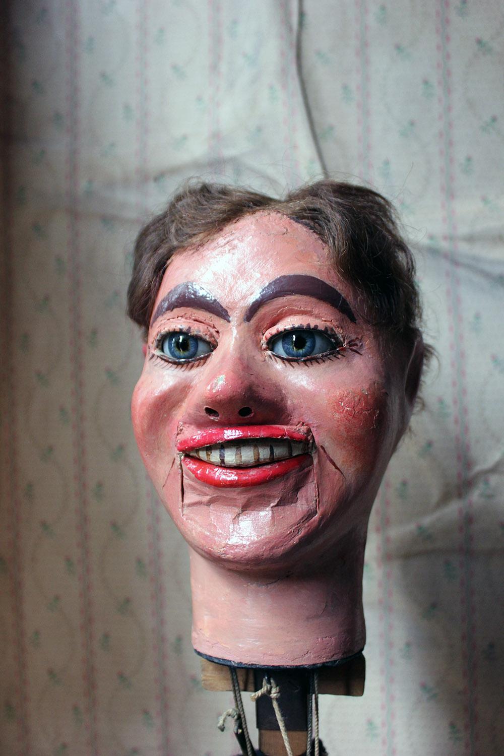 Victorian Rare Cased circa 1932 Ventriloquist’s Dummy by Arthur Quisto