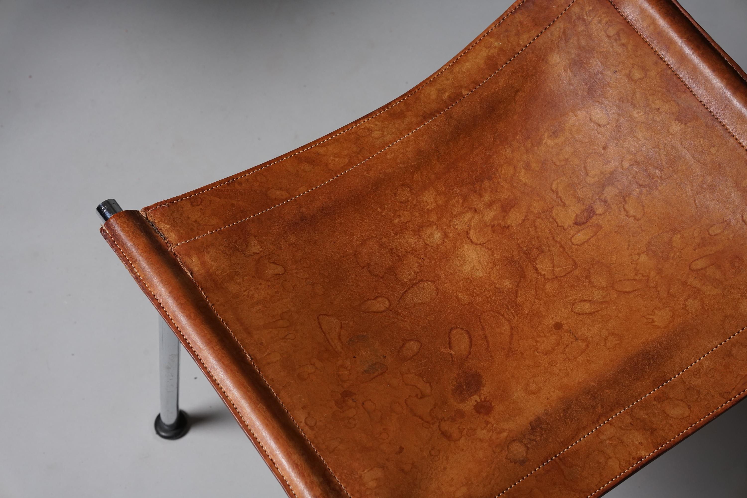 Finnish Rare Casino Chair and Footstool, Yrjö Kukkapuro, 1960s For Sale