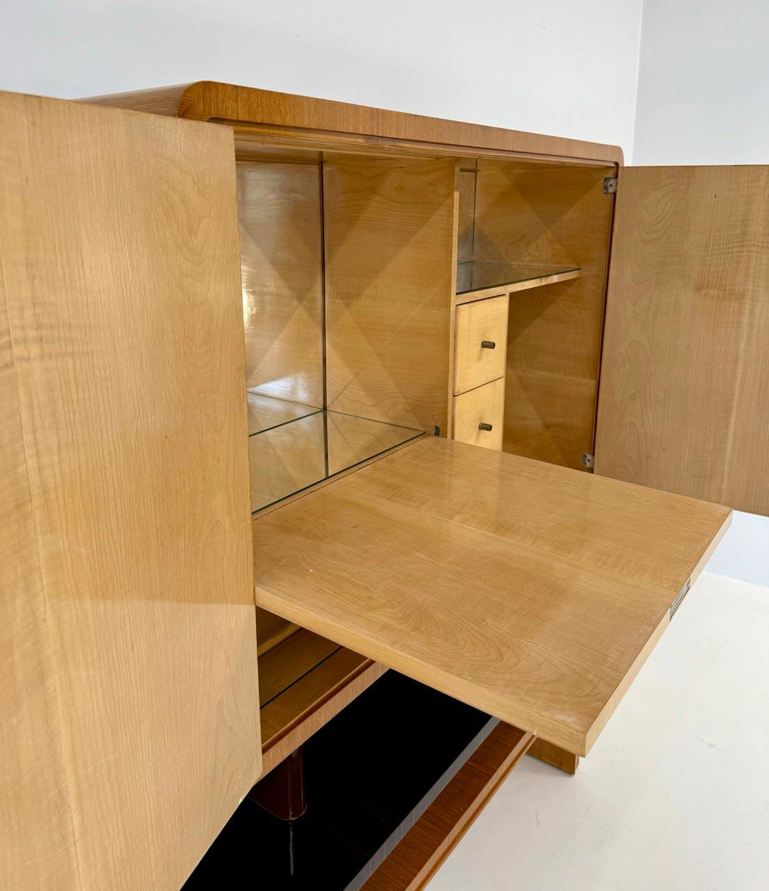 Seltener Barschrank von Cassi Ramelli, veröffentlicht im Archivio Anzani, 1936 im Angebot 8