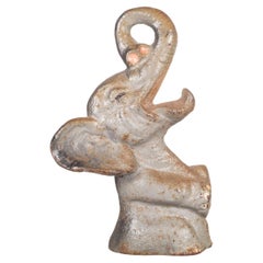 Rare Cast Iron Hubley Elephant Bottle Opener, c.1940-1950