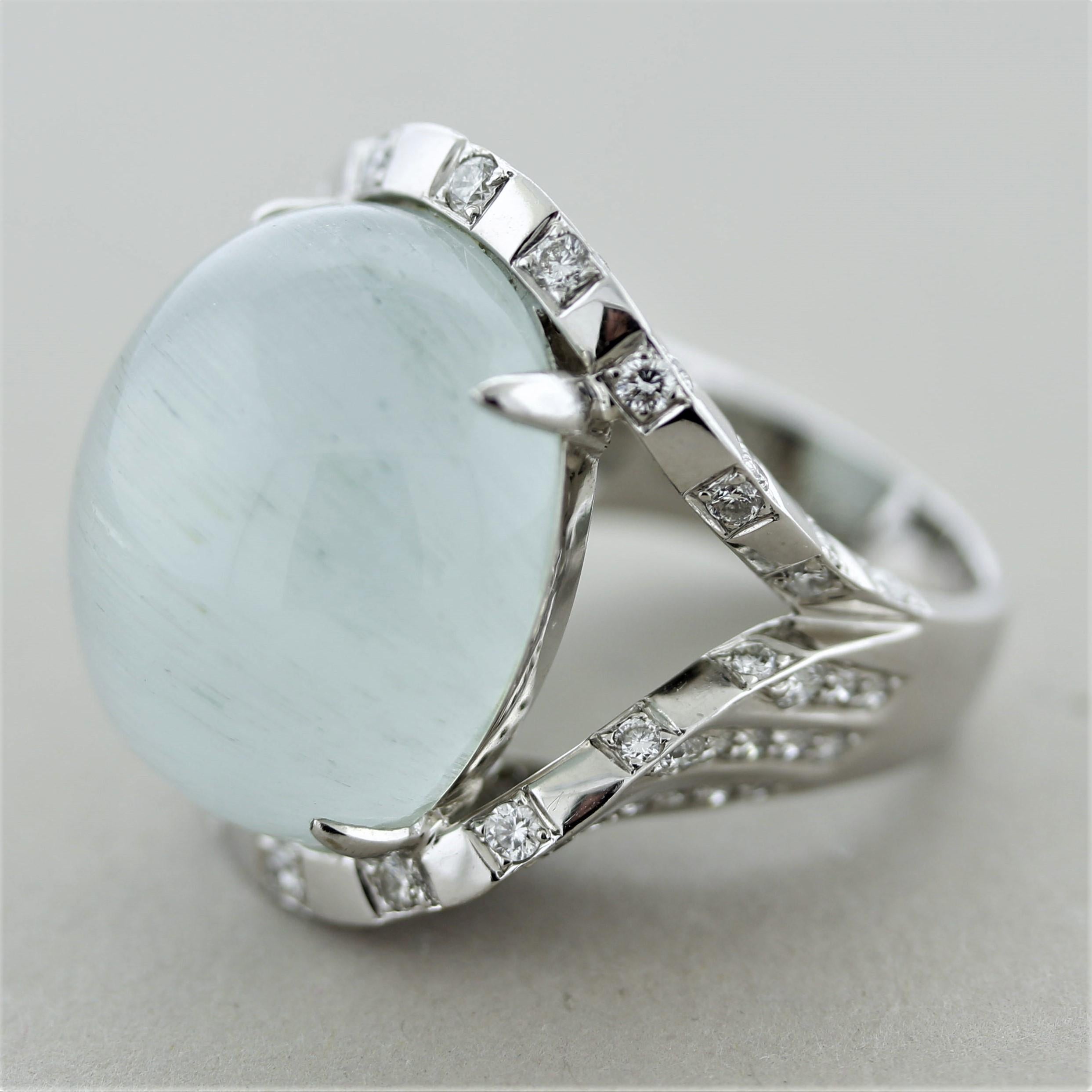 aquamarine cat's eye