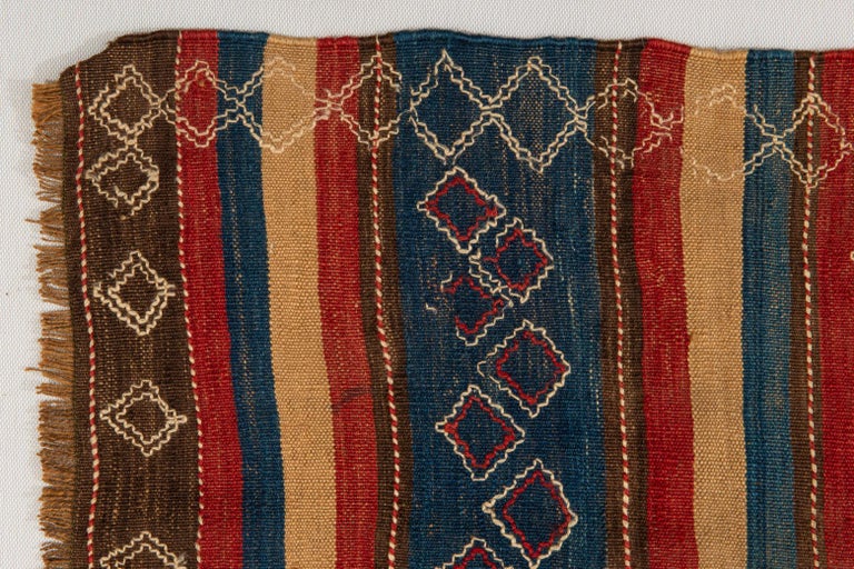 Wool Rare Caucasian Verneh Rug from Private Collection For Sale