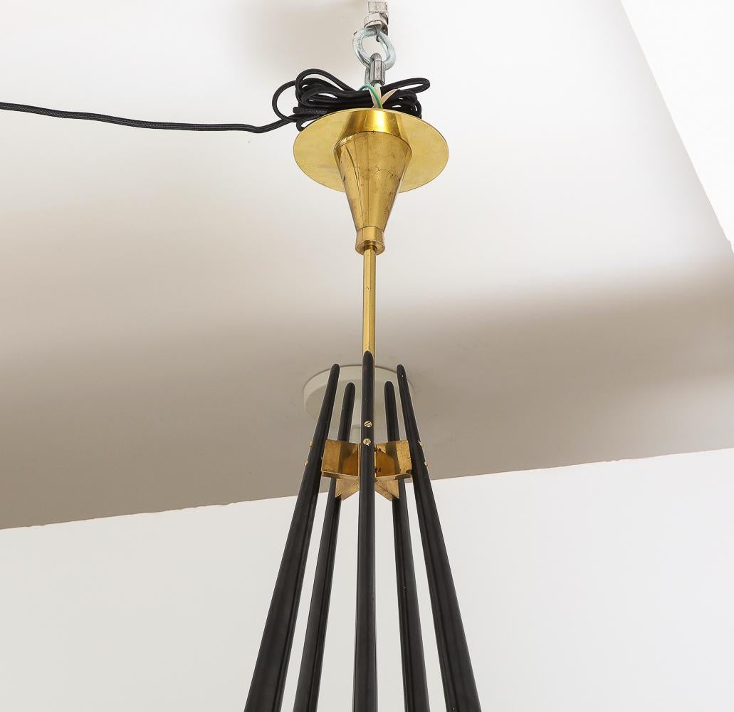 Mid-20th Century Rare Ceiling Fixture by Max Ingrand for Fontana Arte For Sale