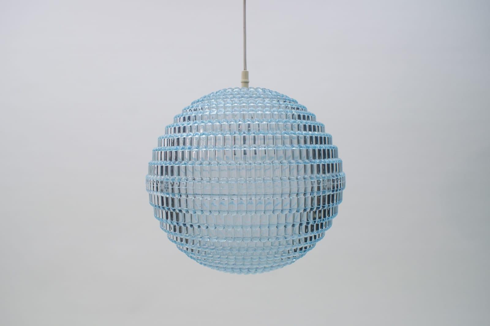 German Rare Ceiling Geometric Lamp by Aloys F. Gangkofner for Erco Leuchten, 1960 For Sale