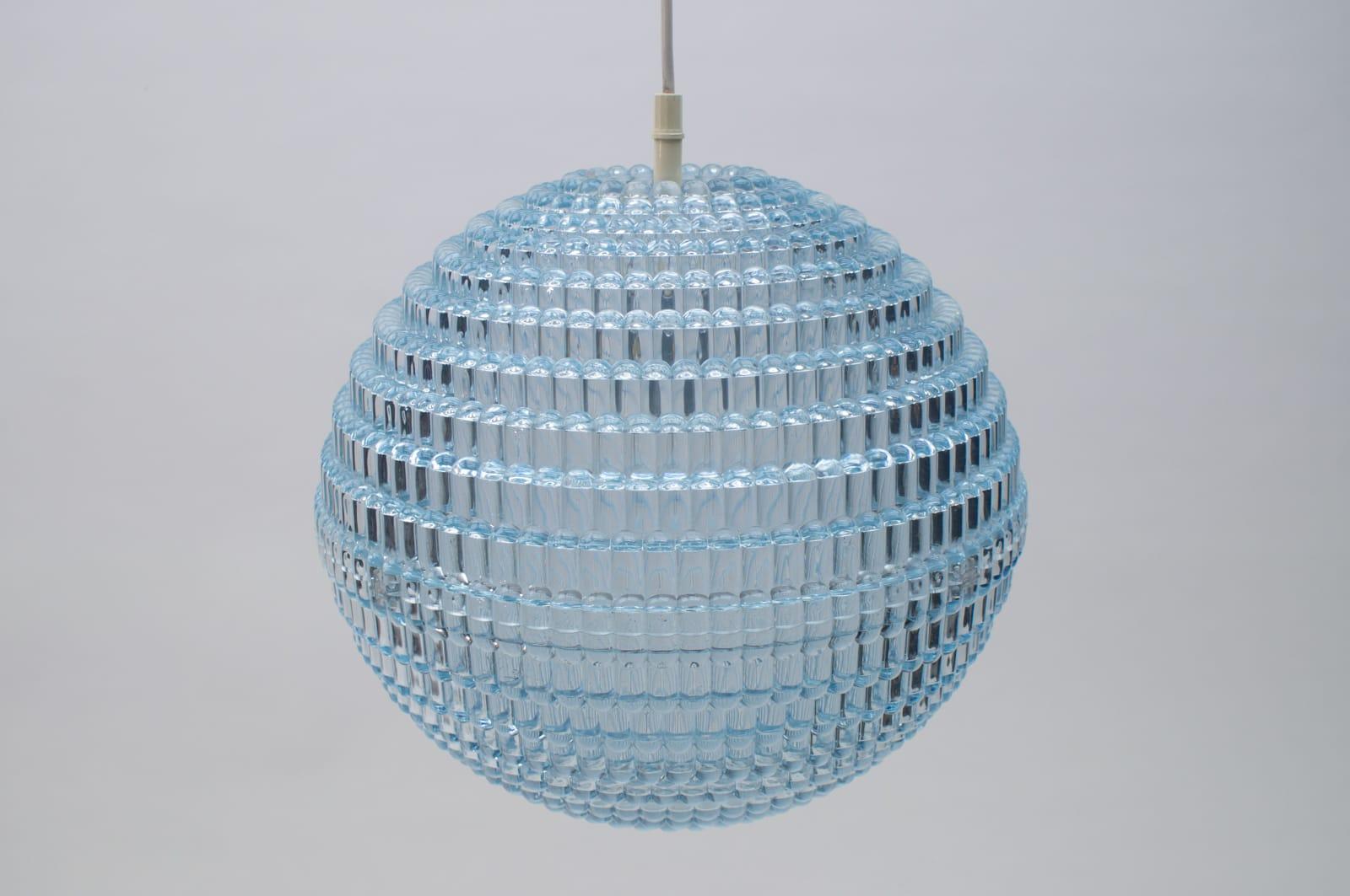 Acrylic Rare Ceiling Geometric Lamp by Aloys F. Gangkofner for Erco Leuchten, 1960 For Sale