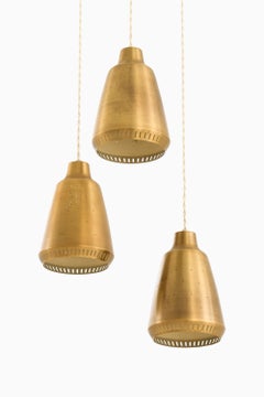 Rare Ceiling Lamp by Hans Bergström, 1950s