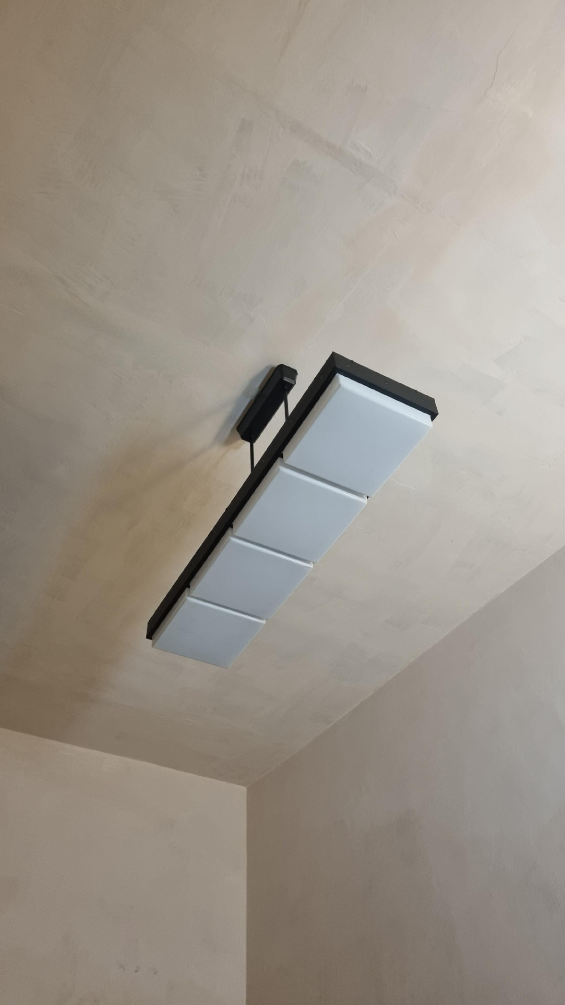 Mid-Century Modern Rare ceiling lamp produced by Stilnovo 1960 For Sale